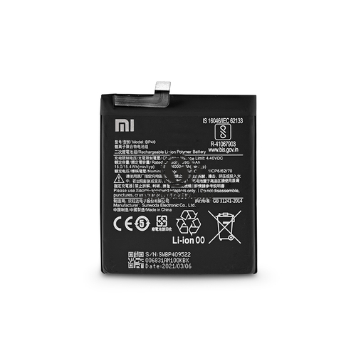 Xiaomi Mi 9T/Mi 9T Pro gyári akkumulátor – Li-ion Polymer 4000 mAh – BP40 (ECO csomagolás)