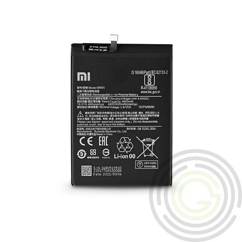 Xiaomi Redmi Note 9S gyári akkumulátor – Li-ion Polymer 5020 mAh – BN55 (ECO csomagolás)