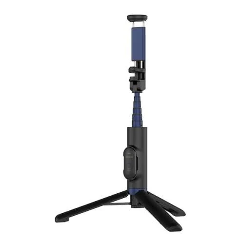 Designed for SAMSUNG szelfibot (univerzális, alumínium tripod állvány, bluetooth távkioldó, 60cm) FE