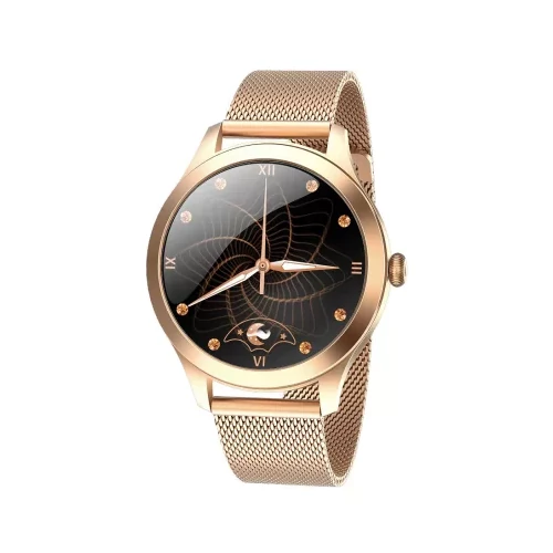 Maxcom Fit FW42 Gold arany IP68 vízálló okosóra pulzus és vérnyomásmérővel