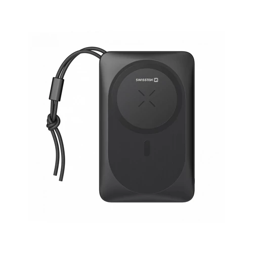 SWISSTEN 20W 10000mAh (MagSafe) FEKETE Külső akkumulátor / Power bank