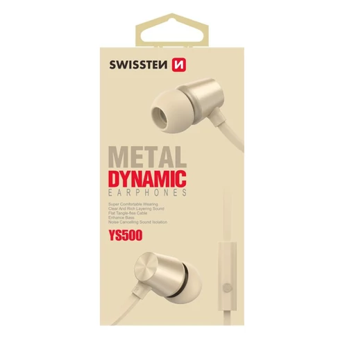 Dynamic YS500 arany fülhallgató (jack)