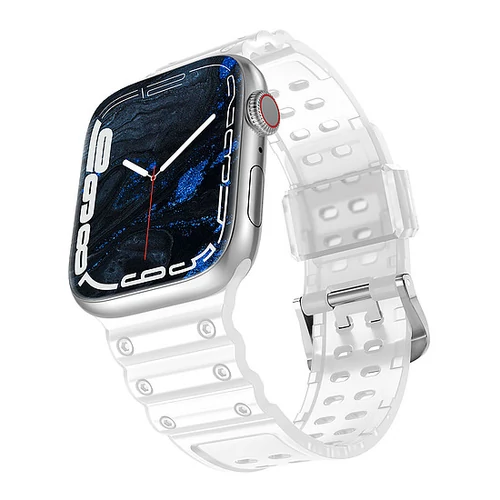 Szíj Háromszoros védőpánt Apple Watch Ultra, SE, 8, 7, 6, 5, 4, 3, 2, 1 (49, 45, 44, 42 mm) karkötő