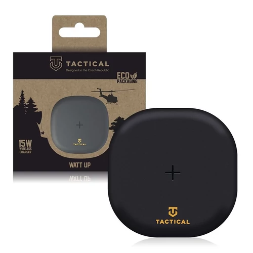 TACTICAL WattUp Mágneses MagSafe Vezeték nélküli töltő 15W Fekete