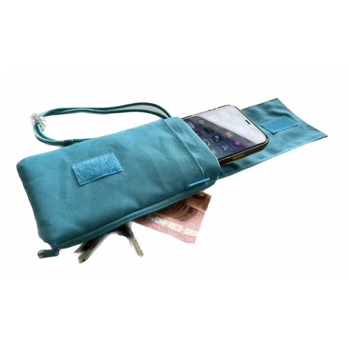 Swissten Pocket szövettáska, 6,8", türkiz