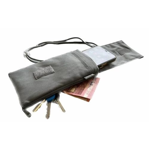 Swissten Pocket szövettáska, 6,8", szürke