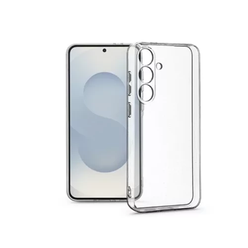 Clear Case kameravédős szilikon tok - Samsung SM-S937 Galaxy S25 - átlátszó