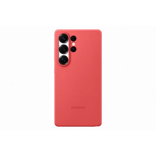 Samsung Galaxy S25 Ultra szilikon tok, Piros
