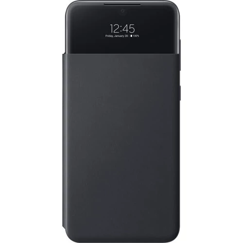 Smart View Wallet SAMSUNG GALAXY A33 5G GYÁRI FLIP TOK, FEKETE, EF-EA336PBE