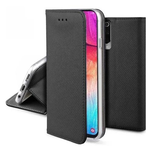 Xiaomi Redmi Note 14 4G Tok álló, bőr hatású (FLIP, oldalra nyíló, asztali tartó, rombusz) FEKETE