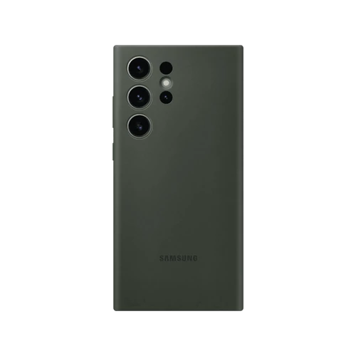 Samsung Galaxy S23 Ultra szilikon védőtok, S.zöld