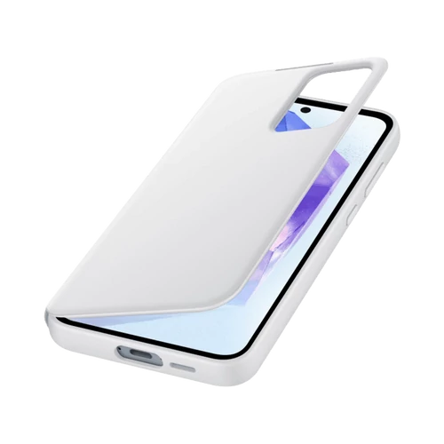 Samsung Galaxy A55 5G smart view w allet tok, fehér