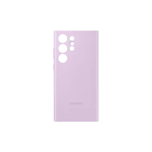 Samsung Galaxy S23 Ultra Silicone Case, gyári szilikon tok, levendula, EF-PS918TV