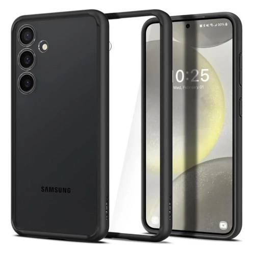 Spigen Ultra Hybrid Samsung Galaxy S24 tok, Matte Black, fekete