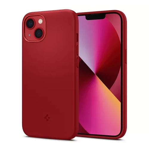 Spigen Silicone Fit Apple iPhone 13 mini tok - Red, (piros)