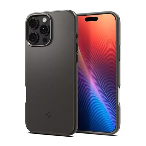 Spigen Thin Fit MagFit Apple iPhone 16 Pro Max tok - Gunmetal, MagSafe, (szürke)