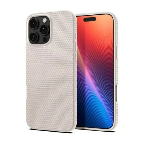 Spigen Liquid Air Apple iPhone 16 Pro Max tok - Natural Titanium (bézs)