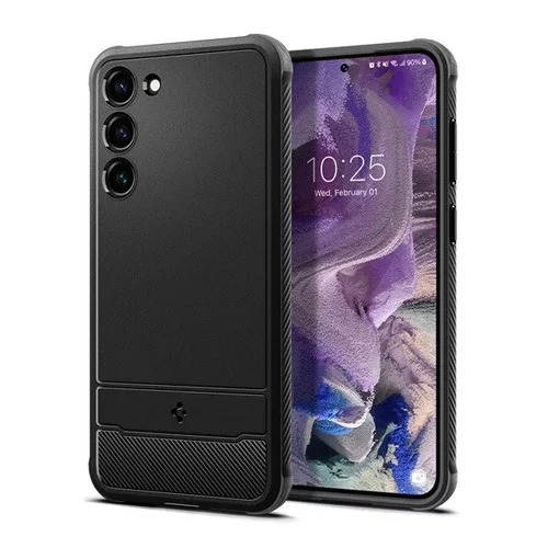 Spigen Rugged Armor Samsung Galaxy S23 tok - Matte Black, (fekete)