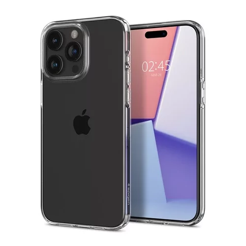 Spigen Liquid Crystal Apple iPhone 15 Pro Max tok - Crystal Clear (átlátszó)