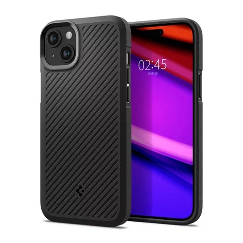 Spigen Core Armor Apple iPhone 15 tok - Matt Black, (fekete)