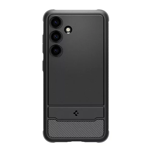 Spigen Rugged Armor Samsung Galaxy S24+ tok - Matte Black, (fekete)