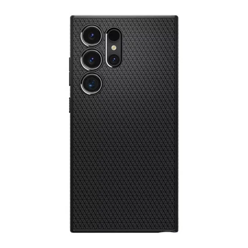 Spigen Liquid Air Samsung Galaxy S24 Ultra tok - Matte Black, (fekete)