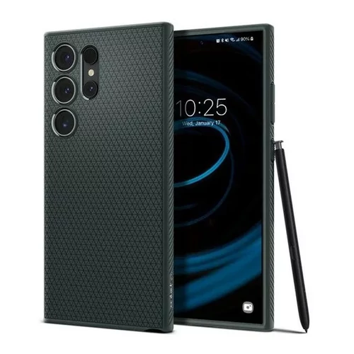 Spigen Liquid Air Samsung Galaxy S24 Ultra tok - zöld