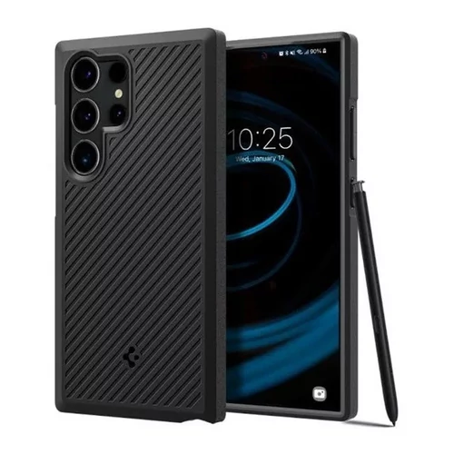 Spigen Core Armor Samsung Galaxy S24 Ultra tok - Matt Black (fekete)