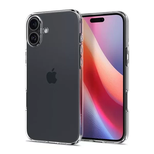 Spigen Liquid Crystal iPhone 16 Plus tok - Crystal Clear (átlátszó)