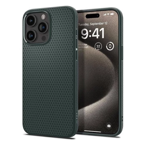 Spigen Liquid Air Apple iPhone 16 Pro Max tok - Abyss Green, (zöld)