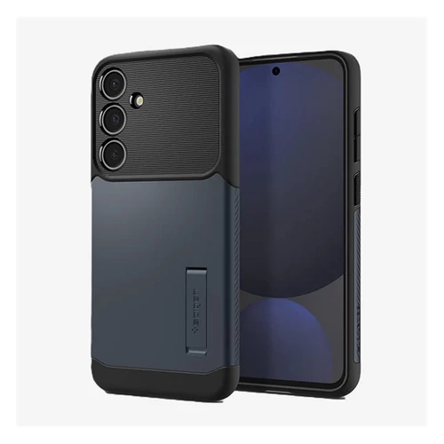Spigen Slim Armor Samsung Galaxy S24 FE tok - sötétkék