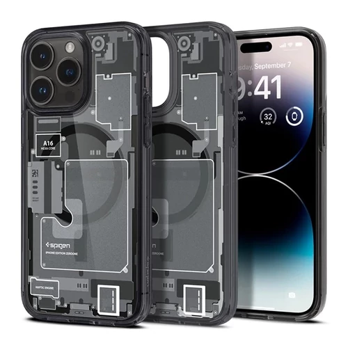 Spigen Ultra Hybrid Apple iPhone 14 Pro Max tok - Magsafe Zero One (átlátszó)