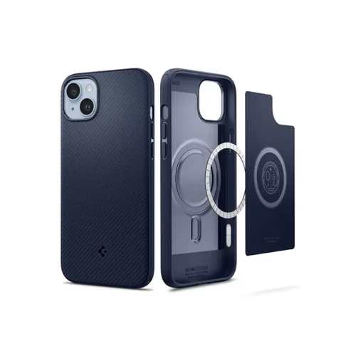 SPIGEN MAG ARMOR APPLE IPHONE 14 PRO MAX NAVY BLUE MAGSAFE TOK, KÉK