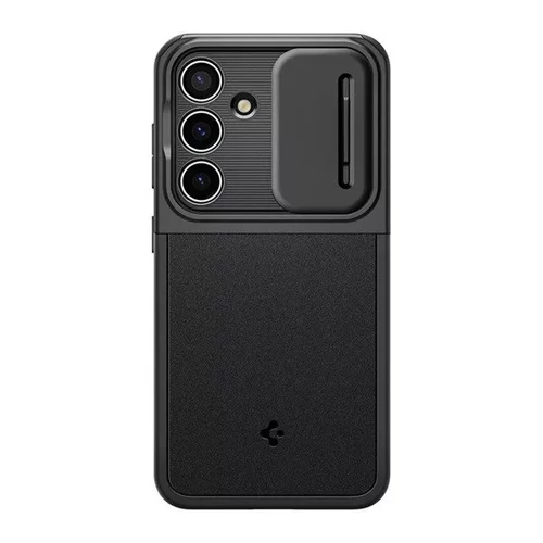 Spigen Optik Armor Samsung Galaxy S24 tok - (kameravédő) fekete