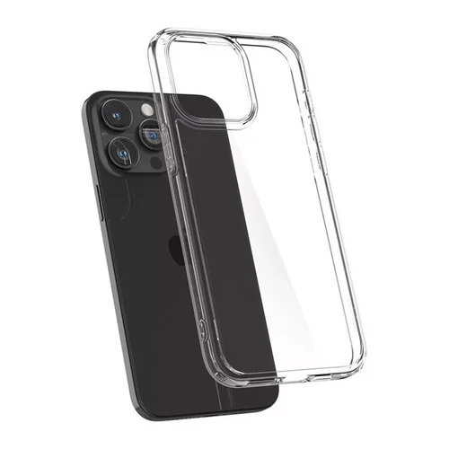 Spigen Ultra Hybrid Apple iPhone 15 Pro Max tok, Crystal Clear átlátszó