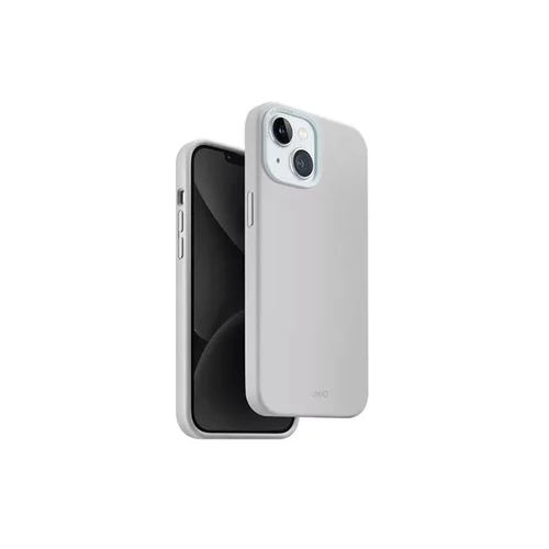 Uniq Lino Hue Apple iPhone 15 tok - Magsafe, szürke