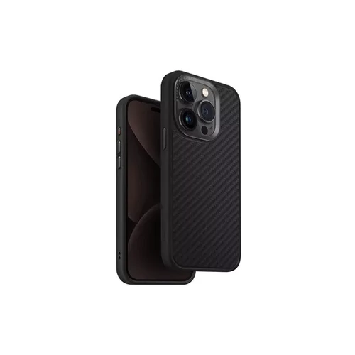 Uniq Keva Apple iPhone 15 Pro tok - Magsafe, karbon