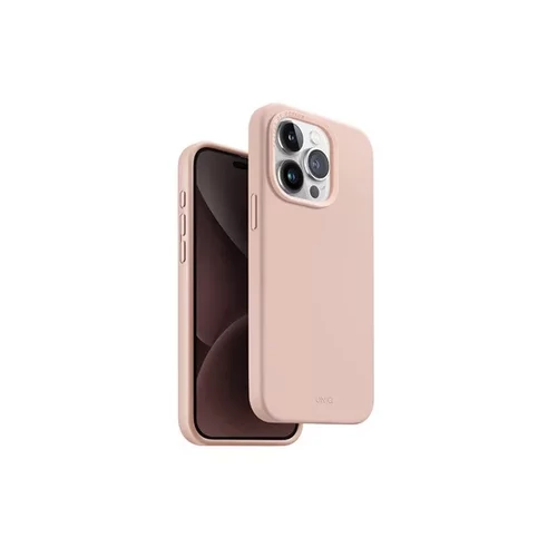 Uniq Lino Hue Apple iPhone 15 Pro tok - Magsafe, rózsaszín