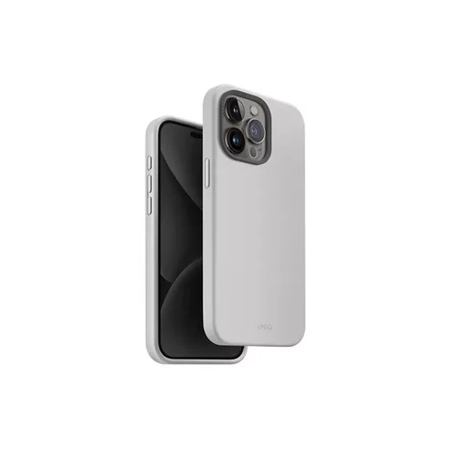 Uniq Lino Hue Apple iPhone 15 Pro Max tok - Magsafe, szürke