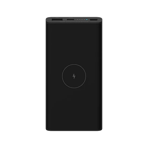 XIAOMI Powerbank  QC 18W, 10000mAh, vezeték nélküli töltés 10W (fekete)