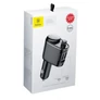 Kép 2/5 - BASEUS LOCOMOTIVE bluetooth FM transmitter autós töltő 2 USB aljzat (5V / 3.4A, gyorstöltés,