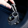 Kép 3/5 - BASEUS LOCOMOTIVE bluetooth FM transmitter autós töltő 2 USB aljzat (5V / 3.4A, gyorstöltés,