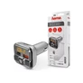 Kép 2/4 - HAMA Bluetooth FM-transmitter/szivargyújtó töltő - 2xUSB + AUX + MP3 + kártyaolvasó + QC 3.0 - ezüst