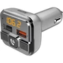 Kép 3/4 - HAMA Bluetooth FM-transmitter/szivargyújtó töltő - 2xUSB + AUX + MP3 + kártyaolvasó + QC 3.0 - ezüst