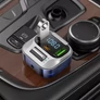 Kép 3/4 - HOCO BLUETOOTH FM-TRANSMITTER/SZIVARGYÚJTÓ TÖLTŐ - 2XUSB + AUX + MP3 + PD30W + QC 3.0 - HOCO E75