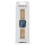 Kép 2/2 - Swissten Apple Watch fém szíj 42/44/45/49 mm, arany