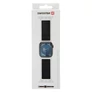 Kép 3/3 - Swissten Apple Watch mágneses szilikon szíj 38/40/41 mm, fekete/szürke