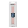 Kép 3/3 - Swissten Apple Watch mágneses szilikon szíj 38/40/41 mm, púderrózsaszín/cappuccino