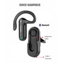 Kép 2/4 - Swissten Dock bluetooth headset autós szellőzőrácsba illeszthető dokkolóval, fekete