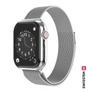 Kép 1/2 - Swissten Apple Watch milánói szíj, 42-44 mm, ezüst